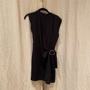 All Saints Black Mini Dress